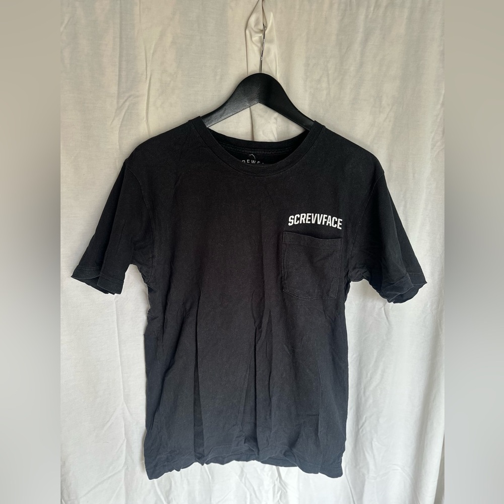 Screvvface - Men's Black Pocket T‑Shirt